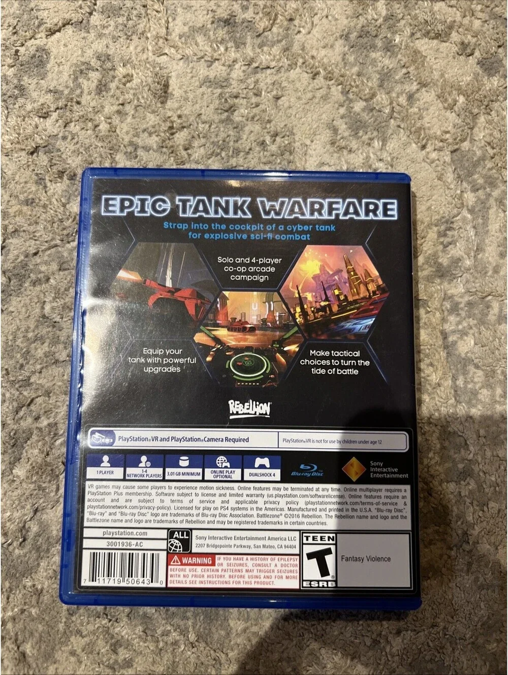 Battlezones: VR - Sony PlayStation 4
